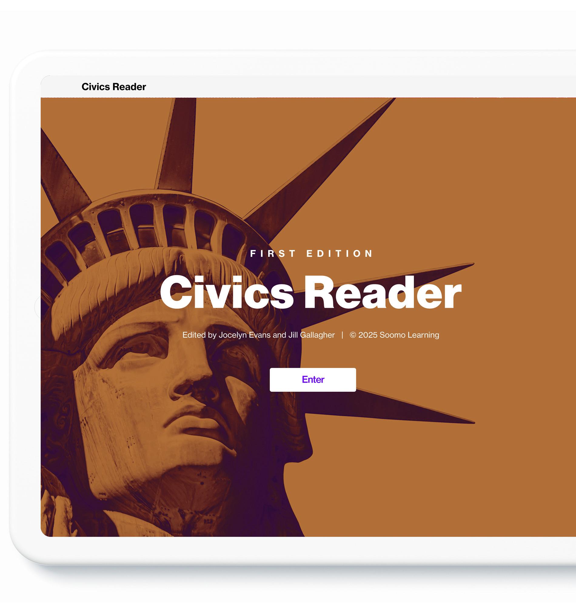 Civics Reader Webtext Cover